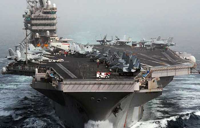 Mỹ điều Tau San Bay Lớn Nhất Thế Giới Uss Nimitz Tập Trận Chung Với Han Quốc Ttvh Online
