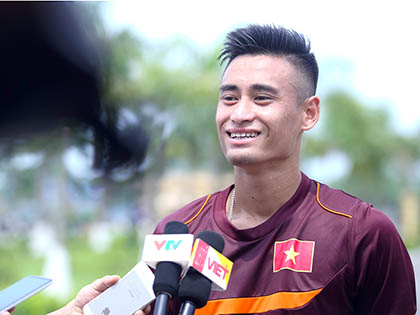 Tiền vệ Vũ Minh Tuấn: 'Nếu được chọn làm đội trưởng tôi sẽ không nhận'