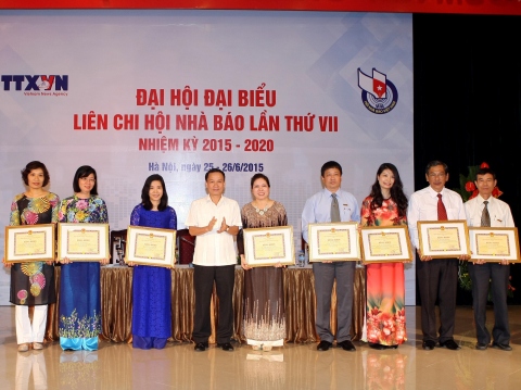  Trao giải báo chí Thông tấn xã Việt Nam 2014