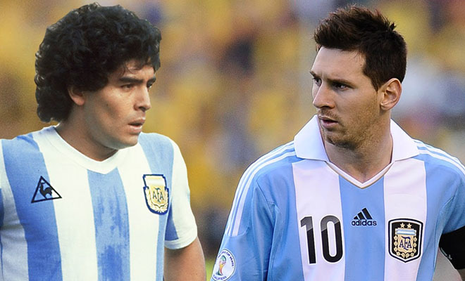 Maradona: 'Đừng có cưng chiều Messi nữa! Cứ về tuyển là cậu ta chẳng bắt nạt được ai'
