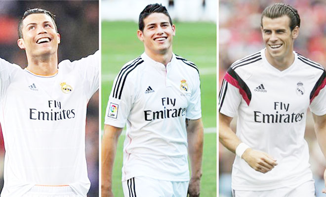 Ronaldo, Bale, Rodrguez giúp Real Madrid kiếm tiền như thế nào?
