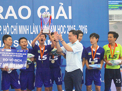 TP.HCM hái 'quả ngọt' nhờ bóng đá học đường