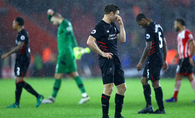 Liverpool: Hòa Southampton không phải thảm họa