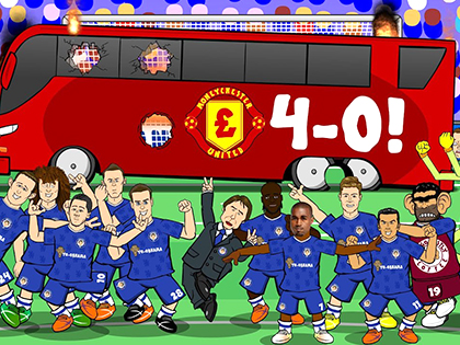 Man United vẫn luôn chịu nỗi ám ảnh Stamford Bridge