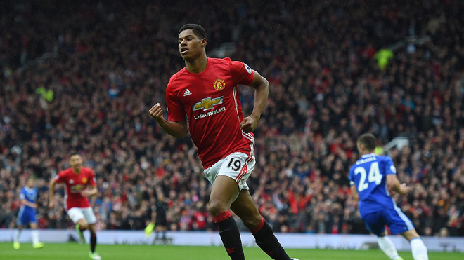 Xem lại trận Man United 2-0 Chelsea qua hình ảnh 3D