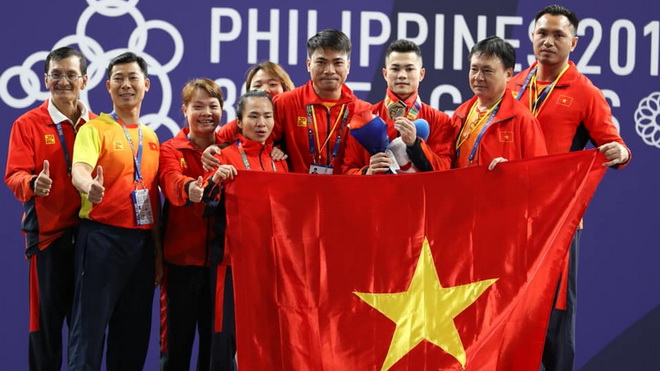 Bảng vàng Đoàn Thể thao Việt Nam tại SEA Games 30