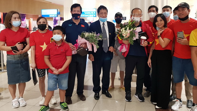 Đội tuyển Việt Nam được chào đón ở UAE