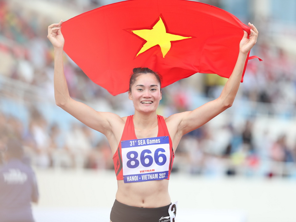 TRỰC TIẾP SEA Games 31 ngày 17/5: Quách Thị Lan giành HCV 400m rào nữ