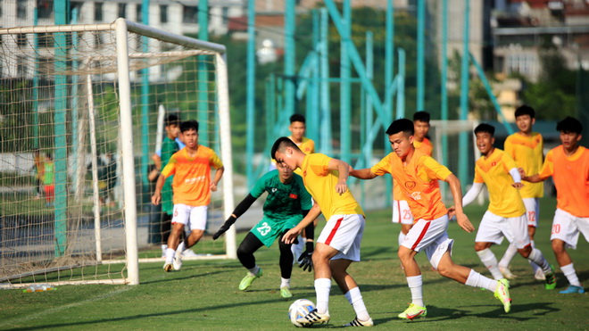 U19 Việt Nam đấu tập với Hải Phòng trước khi dự giải Đông Nam Á