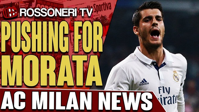 AC Milan thừa nhận sắp mua Alvaro Morata từ Real Madrid