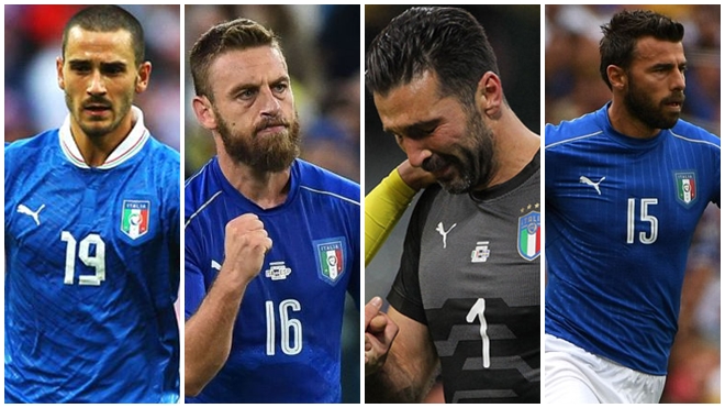 Italy lỡ World Cup, hàng loạt ngôi sao chia tay đội tuyển