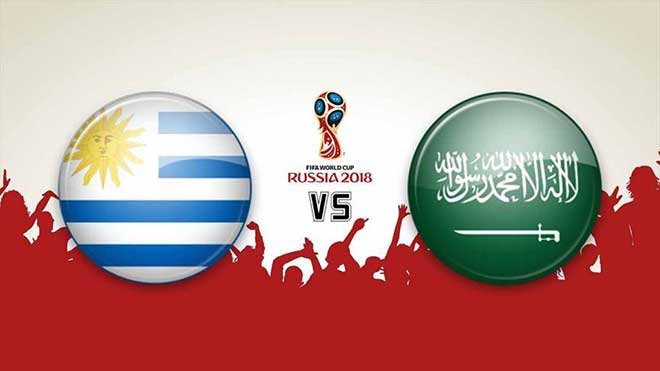 TRỰC TIẾP Uruguay vs Saudi Arabia (22h00 ngày 20/6)