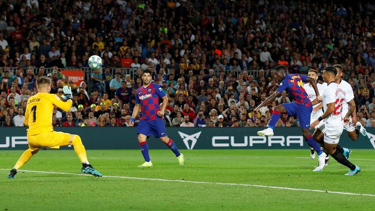 Ket qua bong da, Barcelona 4-0 Sevilla, kết quả bóng đá, kết quả bóng đá Tây Ban Nha, kết quả La Liga, Video clip bàn thắng Barcelona 4-0 sevilla, bảng xếp hạng La Liga