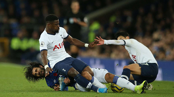 ket qua bóng đá, Everton 1-1 Tottenham, kết quả bóng đá Anh, Andre Gomes gãy chân, Son Heung Min, kết quả bóng đá hôm nay, bảng xếp hạng ngoại hạng Anh, chấn thương