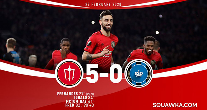 Bong da, bong da hom nay, tin tuc bong da hom nay, ket qua bong da, MU 5-0 Brugge, kết quả bóng đá hôm nay, kết quả cúp C2 châu Âu, Arsenal bị loại, tin tuc bong da