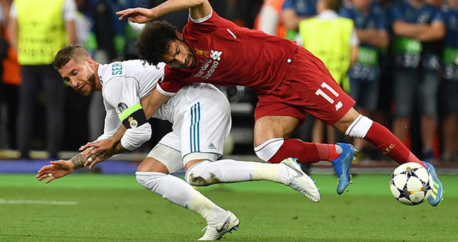 Bong da, Tin tức bóng đá, Chiellini ca ngợi pha kéo tay của Ramos với Salah, C1, bóng đá, tin tuc bong da, chung kết C1, Real Madrid vs Liverpool, Sergio Ramos, Salah