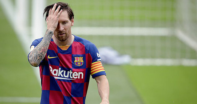 Bong da. Chuyển nhượng bóng đá. Messi rời Barcelona. Messi chia ...