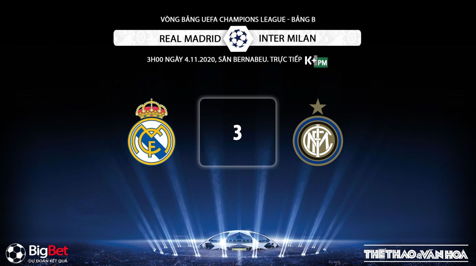 Keo nha cai. Real Madrid vs Inter Milan. Truc tiep bong da ...