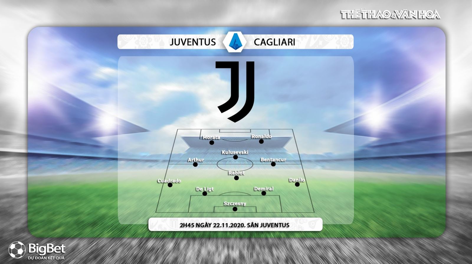 Keo nha cai, Kèo nhà cái, Juventus vs Cagliari, Vòng 8 Serie A, Trực tiếp Truyền hình FPT, trực tiếp bóng đá Ý, Serie A, xem trực tiếp Juventus đấu với Cagliari