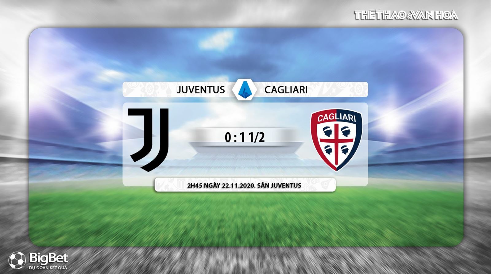 Keo nha cai, Kèo nhà cái, Juventus vs Cagliari, Vòng 8 Serie A, Trực tiếp Truyền hình FPT, trực tiếp bóng đá Ý, Serie A, xem trực tiếp Juventus đấu với Cagliari