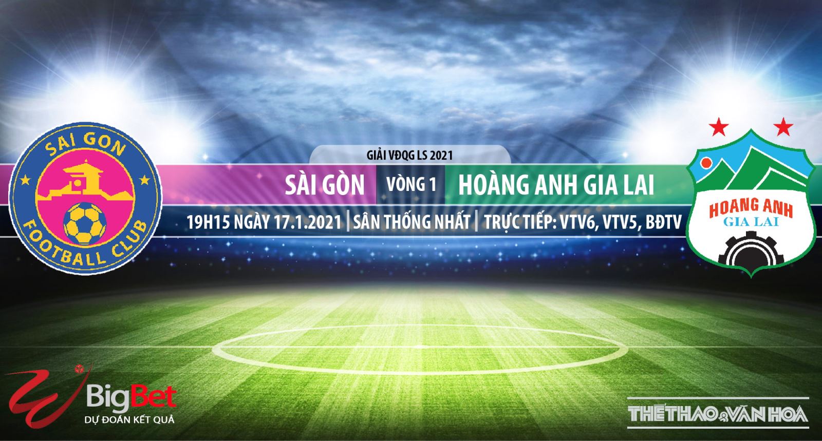 Soi kèo nhà cái Sài Gòn vs HAGL. VTV6 trực tiếp bóng đá Việt Nam 