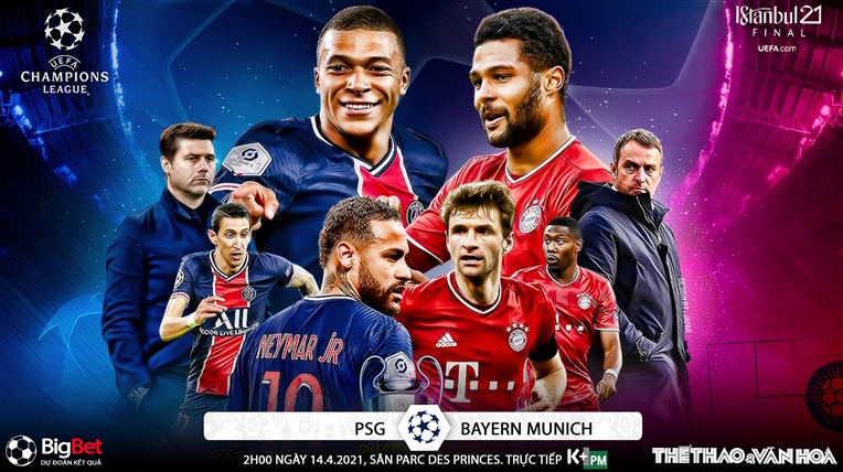 Soi kèo nhà cái PSG vs Bayern Munich. Lượt về tứ kết Cúp C1