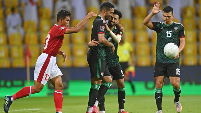 Indonesia 0–5 UAE: Chủ nhà hủy diệt đối thủ, phả hơi nóng vào gáy Việt Nam
