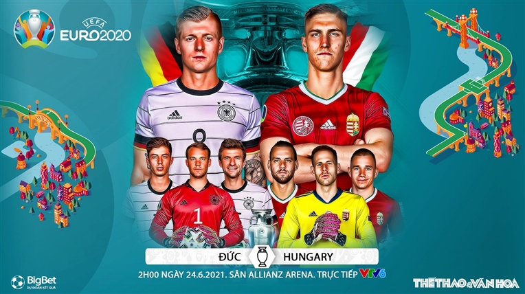 Nhận định soi kèo nhà cái Đức vs Hungary. VTV3 VTV6 trực ...