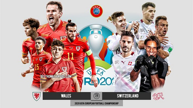 Soi kèo Wales vs Thụy Sỹ. Kèo nhà cái EURO 2021. Trực tiếp bóng đá VTV6, VTV3