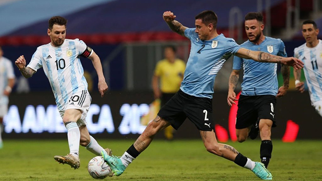 TRỰC TIẾP bóng đá Argentina vs Uruguay, Vòng loại World Cup 2022 (6h30, 11/10)