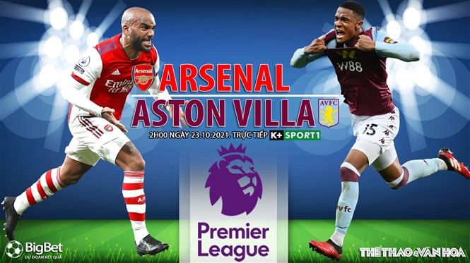 Soi kèo nhà cái Arsenal vs Aston Villa. Nhận định, dự đoán bóng đá Anh (2h00, 23/10)