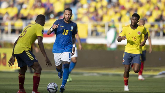 XEM TRỰC TIẾP bóng đá Brazil vs Colombia hôm nay