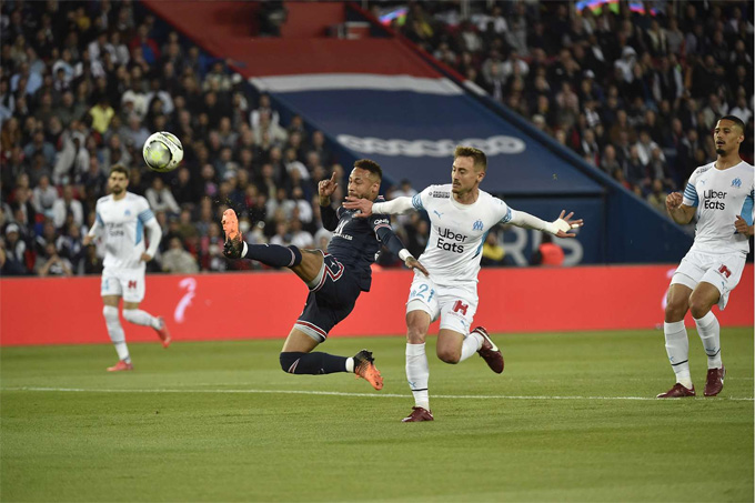 PSG 2-1 Marseille, Neymar, Mbappe, bong da phap, ket qua bong da Phap, Ligue 1 vòng 32, kết quả bóng đá hôm nay, tin tuc bong da hom nay, tin bong da Phap