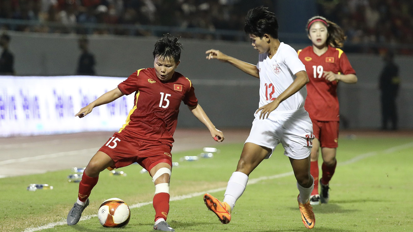 VTV6 trực tiếp bóng đá hôm nay: nữ Việt Nam vs Thái Lan, chung kết SEA Games 31 (19h00, 21/5)
