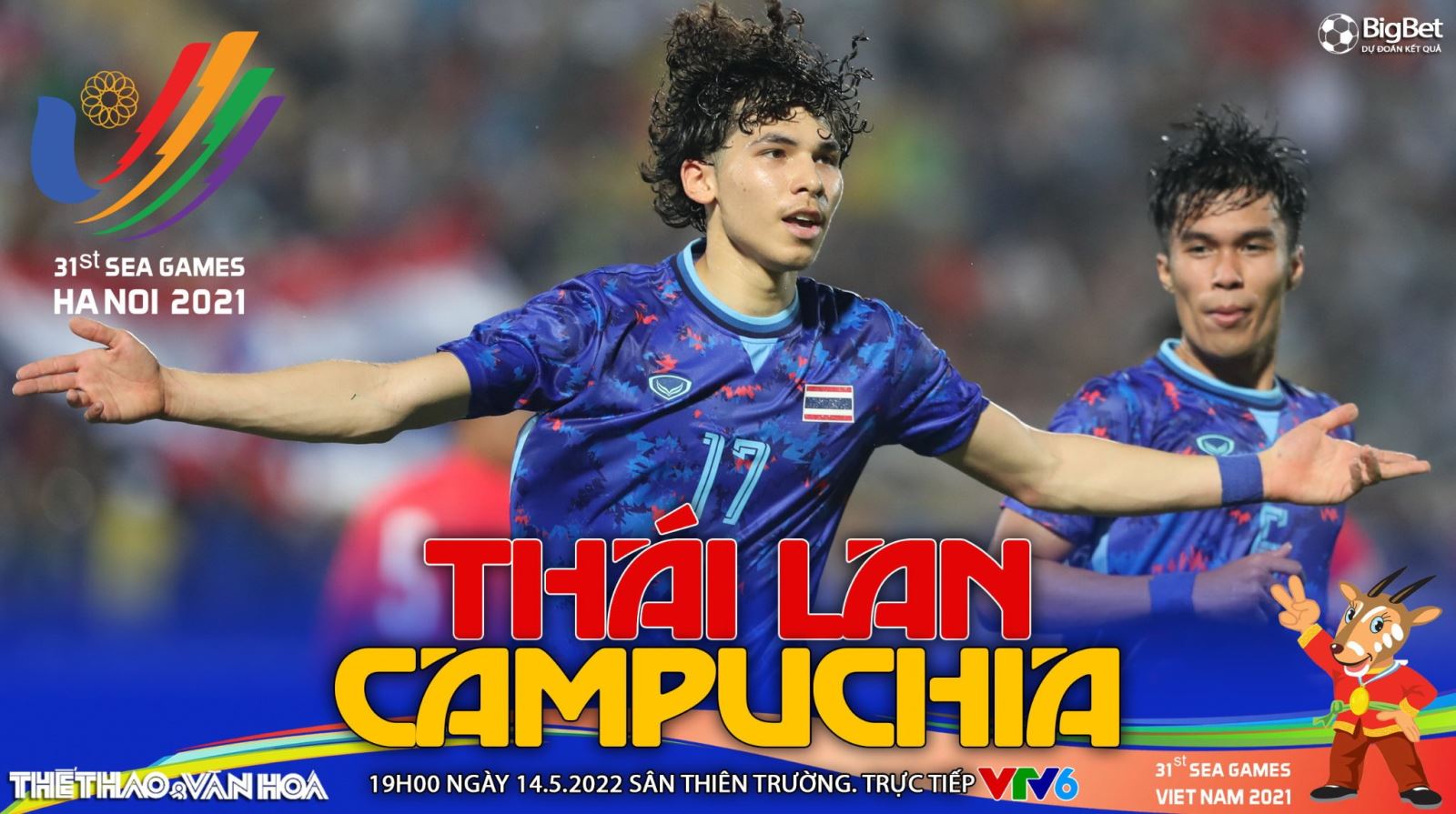 Soi kèo nhà cái U23 Thái Lan vs U23 Campuchia. Nhận định, dự đoán bóng đá SEA Games 31 (19h00, 14/5)