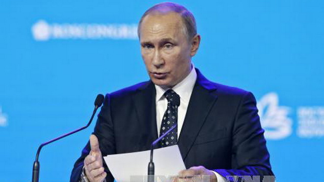 Tổng thống Nga Vladimir Putin cam kết thúc đẩy phát triển vùng Viễn Đông