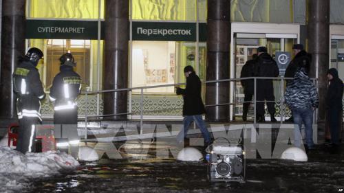 IS nhận là thủ phạm vụ nổ tại siêu thị ở Saint Petersburg của Liên bang Nga