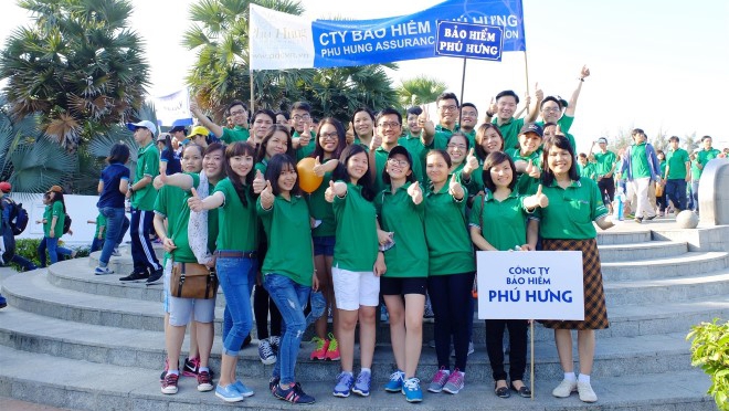 Bảo hiểm Phú Hưng tham gia chương trình Đi bộ từ thiện Lawrence S.Ting lần 13 – 2018