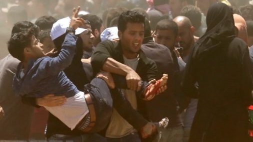 13 nhà báo bị thương khi đưa tin về bạo lực tại Dải Gaza