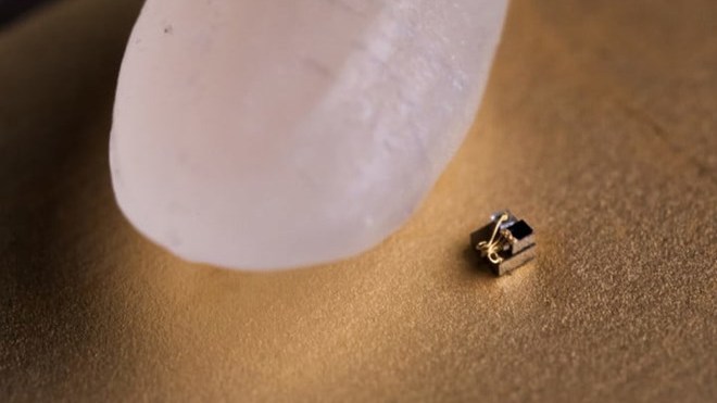 Chế tạo thành công 'máy tính' nhỏ nhất thế giới chỉ bằng hạt gạo