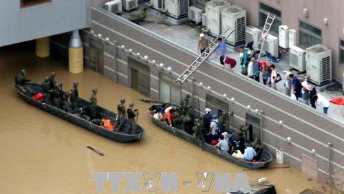 Hơn 140 người chết do mưa lũ ở Nhật Bản