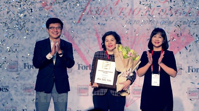 Người phụ nữ được Forbes Việt Nam vinh danh 'Thành tựu trọn đời'