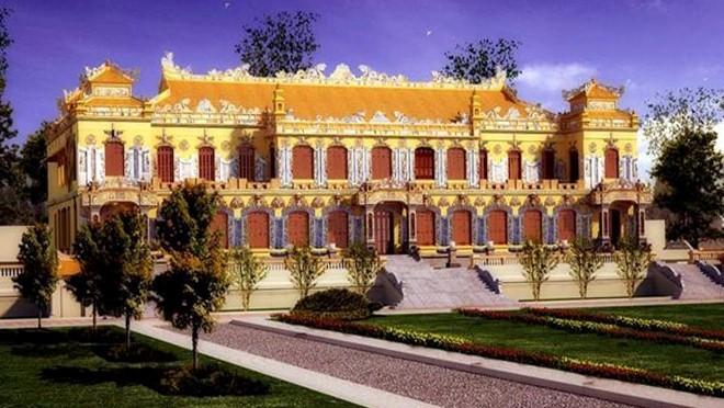 Huế phục hồi điện Kiến Trung nơi làm việc và sinh hoạt của hai vị vua cuối cùng triều Nguyễn