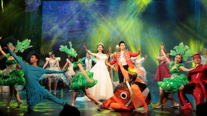  Nhà hát Tuổi trẻ mang 'Giấc mơ nàng tiên cá' lưu diễn tại TP.HCM