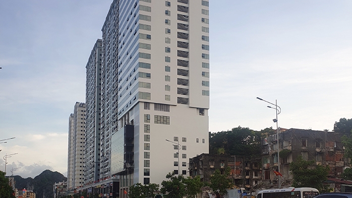 Rút giấy phép xây dựng cao ốc vượt 8 tầng tại thành phố Hạ Long