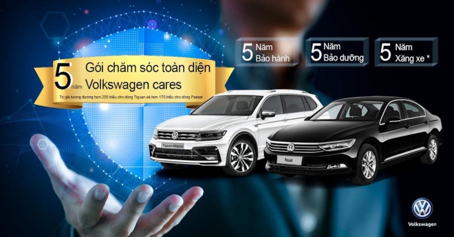 Volkswagen tung gói chăm sóc toàn diện 5 năm cho xe ở Việt Nam