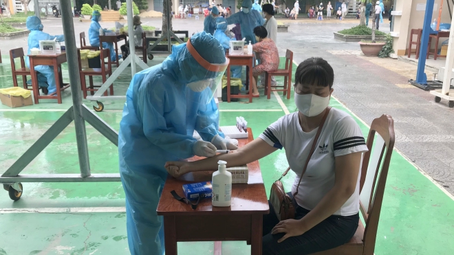 Dịch COVID-19: Xét nghiệm gần 3.000 người trong khu vực phong tỏa tại Đà Nẵng