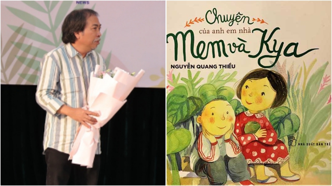 Trong sách Nguyễn Quang Thiều, những đứa trẻ tập làm người tử tế