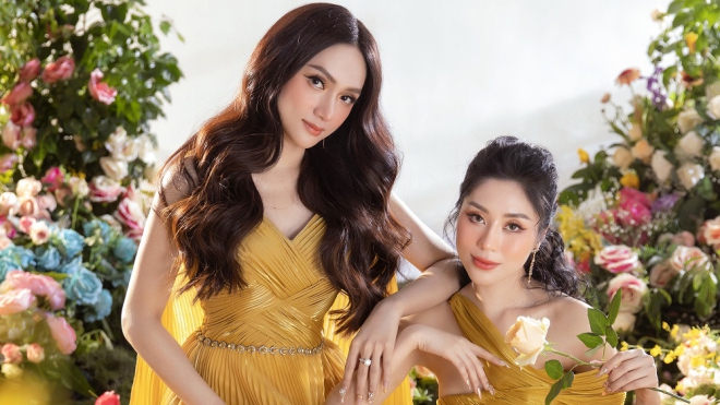 Hoa hậu Hương Giang và Tô Diệp Hà: Đôi bạn thân thiết ngoài cuộc sống