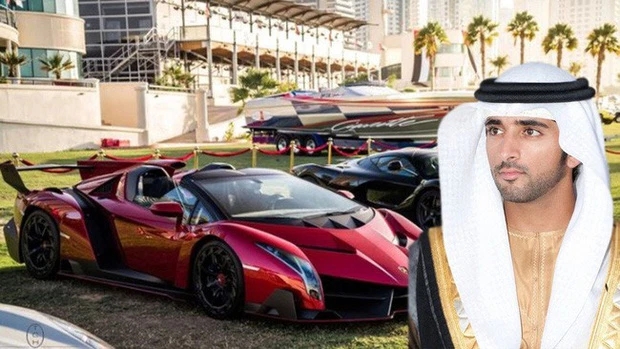 Thái tử đẹp nhất Dubai, Các tiểu vương quốc Ả Rập thống nhất, UAE, Vua Sheikh Mohammed bin Rashid Al Maktoum, Thái tử Dubai Sheikh Hamdan bin Mohammed, vợ thái tử Dubai